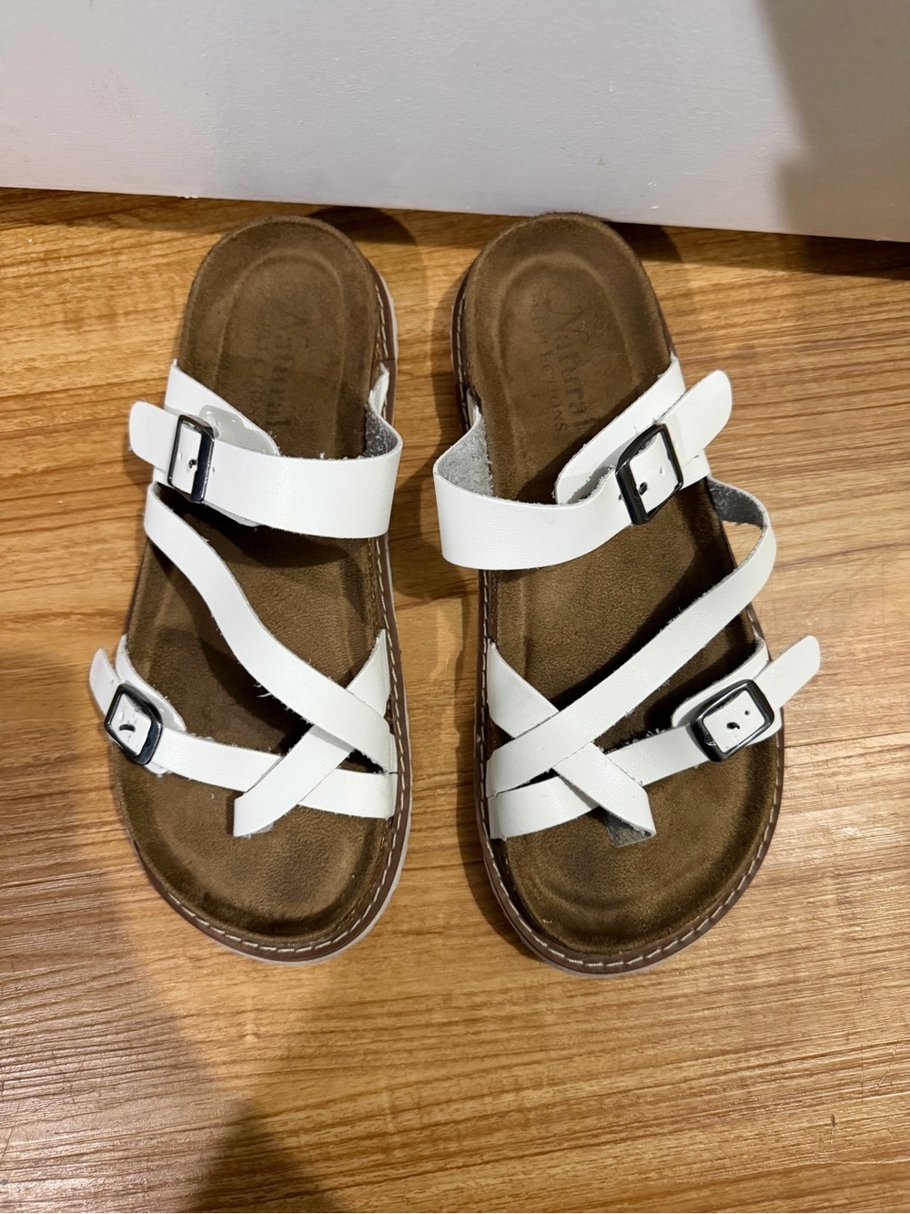 Natural Reflections Siena Buckle Sandals